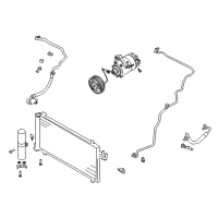 OEM 2002 Nissan Maxima O-Ring - A/C Diagram - 92471-HC050