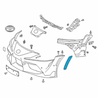 OEM 2021 Toyota GR Supra Reflector Diagram - 81720-WAA01