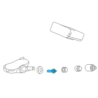 OEM 2009 Honda Odyssey Core, Valve Diagram - 42758-SHJ-A51