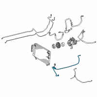 OEM 2003 Lexus LS430 Tube, Liquid, NO.1 Diagram - 88716-50500