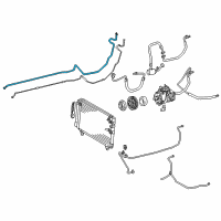 OEM Lexus LS430 Tube, Liquid Diagram - 88716-50521