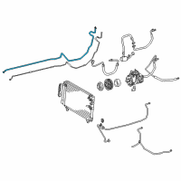 OEM 2006 Lexus LS430 Tube, Liquid Diagram - 88716-50521