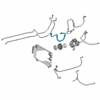 OEM 2005 Lexus LS430 Hose, Discharge Diagram - 88711-50070