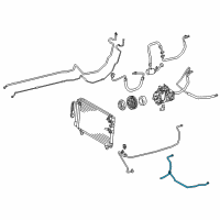 OEM Lexus LS430 Tube, Liquid, NO.1 Diagram - 88716-50510