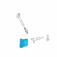 OEM 2013 Lexus LX570 Engine Control Computer Diagram - 89661-60R00