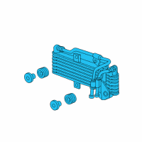 OEM 2011 Honda Pilot Cooler (ATf) Diagram - 25510-RN0-003