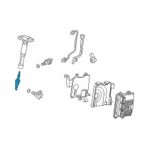 OEM 2021 Honda Civic Spark Plug (Dilkar7H11Gs) (Ngk) Diagram - 12290-RDF-A01