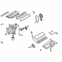 OEM 2006 Dodge Ram 1500 Tube-Engine Oil Indicator Diagram - 5037611AA