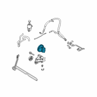 OEM Chrysler Sebring Power Steering Pump Diagram - MN101149