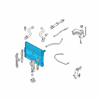 OEM 2006 BMW M3 Radiator Diagram - 17-10-2-228-941