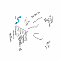 OEM 2004 BMW M3 Water Hose Diagram - 11-53-7-830-715