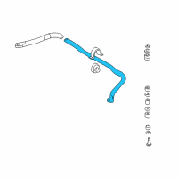 OEM 2000 Pontiac Sunfire Shaft-Front Stabilizer Diagram - 22566683