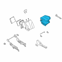 OEM 2006 Nissan Maxima Cushion Assy-Front Seat Diagram - 87300-ZA360