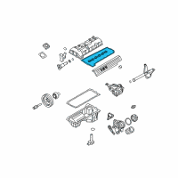 OEM 2006 BMW Z4 Profile-Gasket Diagram - 11-12-7-581-215