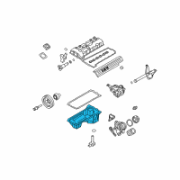 OEM 2006 BMW 525i Oil Pan Diagram - 11-13-7-547-884