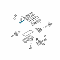 OEM BMW 535i Solenoid Valve (Solv) Diagram - 11-36-7-585-425