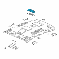 OEM Honda Clarity Base Complete (Platinum Gray) Diagram - 34403-TRT-003ZA