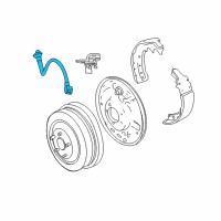 OEM Ram Dakota Tube Assembly-Brake Diagram - 52013478AF