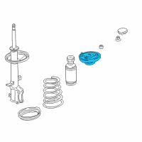 OEM 1999 Toyota Corolla Support Diagram - 48071-02040