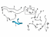 OEM 2019 BMW X5 HOSE RADIATOR-WATER PUMP Diagram - 17-12-9-894-783