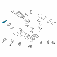 OEM 2015 BMW Z4 Switch Unit, Centre Console Diagram - 61-31-9-146-643