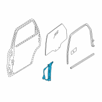 OEM 2006 Ford Escape Regulator Diagram - 6L8Z-7827001-BA