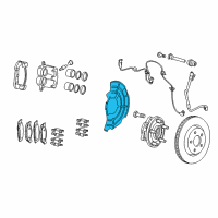 OEM Dodge Durango Shield-Splash Diagram - 68227038AA