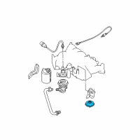 OEM 1991 Nissan NX BPT-Valve Diagram - 14741-02E00