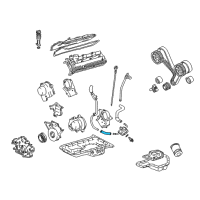 OEM 2006 Toyota Land Cruiser By-Pass Hose Diagram - 16282-50040