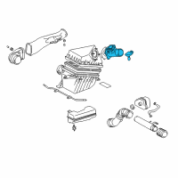 OEM Toyota Tacoma Meter Diagram - 22250-0C010