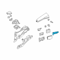 OEM 2014 Lexus ES300h Block Assembly, Fuse Diagram - 82610-33090