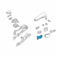 OEM 2014 Lexus ES350 Block Assembly, FUSIBLE Diagram - 82620-33050