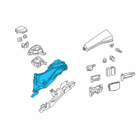 OEM 2015 Lexus ES300h Block Assembly, Engine Room Diagram - 82740-33050
