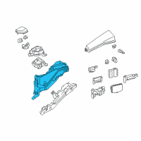 OEM 2017 Lexus ES300h Block Assembly, Engine Room Diagram - 82740-33050