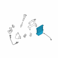 OEM 2012 Kia Optima Engine Ecm Control Module Diagram - 391112G860