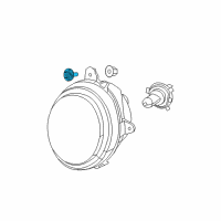 OEM 2018 Jeep Compass Screw-HEXAGON Head Diagram - 6509259AA