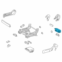 OEM 2004 Lexus GS430 Switch, Front Power Seat, RH Diagram - 84922-30210