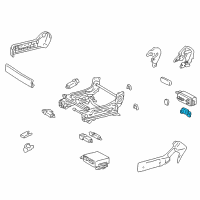 OEM 1993 Lexus GS300 Switch Assy, Power Seat Diagram - 84920-30200-C0