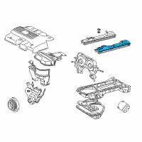 OEM 2001 Lexus IS300 Cover Sub-Assy, Cylinder Head Diagram - 11201-46064