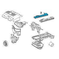 OEM 2000 Lexus GS300 Cover Sub-Assy, Cylinder Head Diagram - 11202-46033