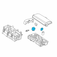 OEM 2018 Chevrolet Impala Relay Diagram - 13595908