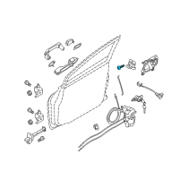 OEM 2019 Nissan NV2500 Screw Diagram - 80599-AZ00A