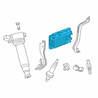 OEM 2017 Toyota Highlander ECM Diagram - 89661-0E840