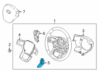 OEM 2017 Ford F-150 Radio Switch Diagram - FL3Z-9C888-EA