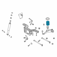 OEM 2008 Mercury Mariner Coil Spring Diagram - 8L8Z-5560-B