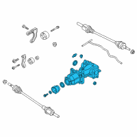 OEM 2019 Lincoln Continental Differential Assembly Diagram - GD97-4000-BA