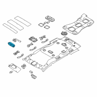 OEM 2021 Kia Sedona Control Assembly-Rr Heat Diagram - 97950A9001DAA