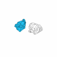 OEM Ford Contour Alternator Mount Bracket Diagram - F8RZ-10A313-AA