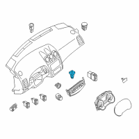 OEM 2017 Nissan Altima Switch Assy-Hazard Diagram - 25290-3TA0A