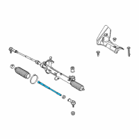 OEM Ford Transit Connect Inner Tie Rod Diagram - YS4Z-3280-AA